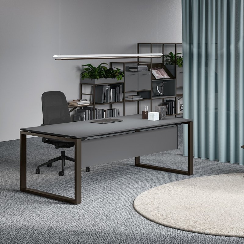 A director's cabin that announces where your company has arrived