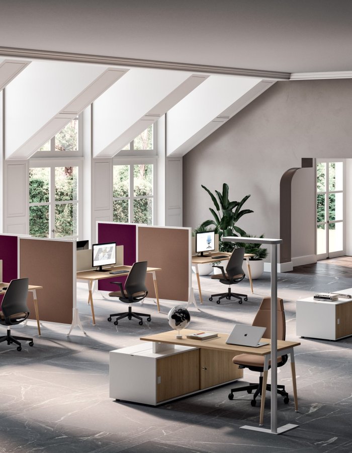 Workstation & open plan: designed for the teams you retain