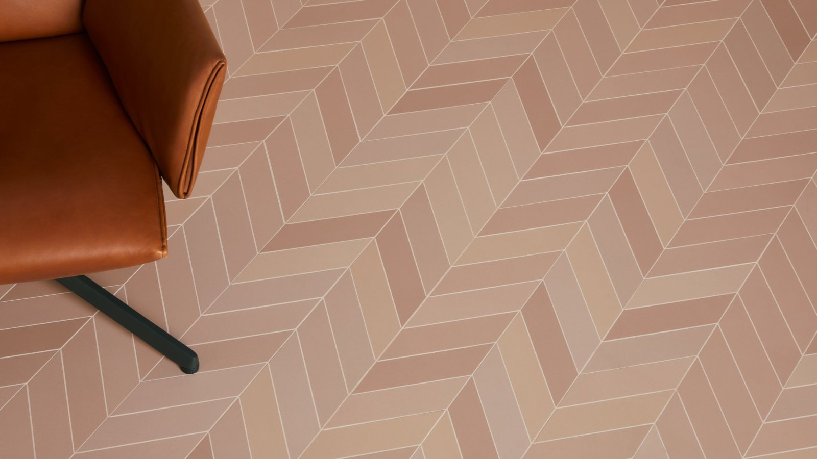 Mews tiles in Fog on the feature wall of a Bengaluru boardroom