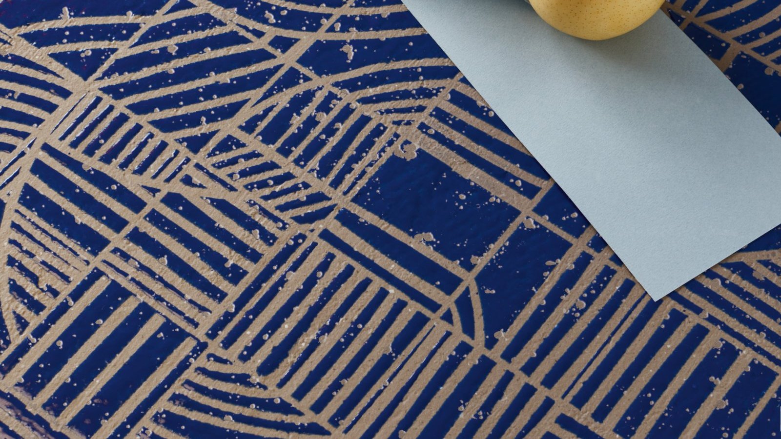 Detail of Mater's glossy relief