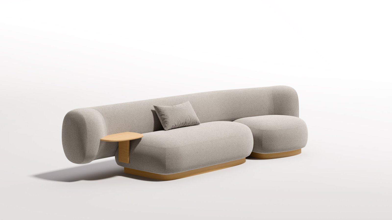 Modular sofa Dorothea by LaCividina in an office lounge