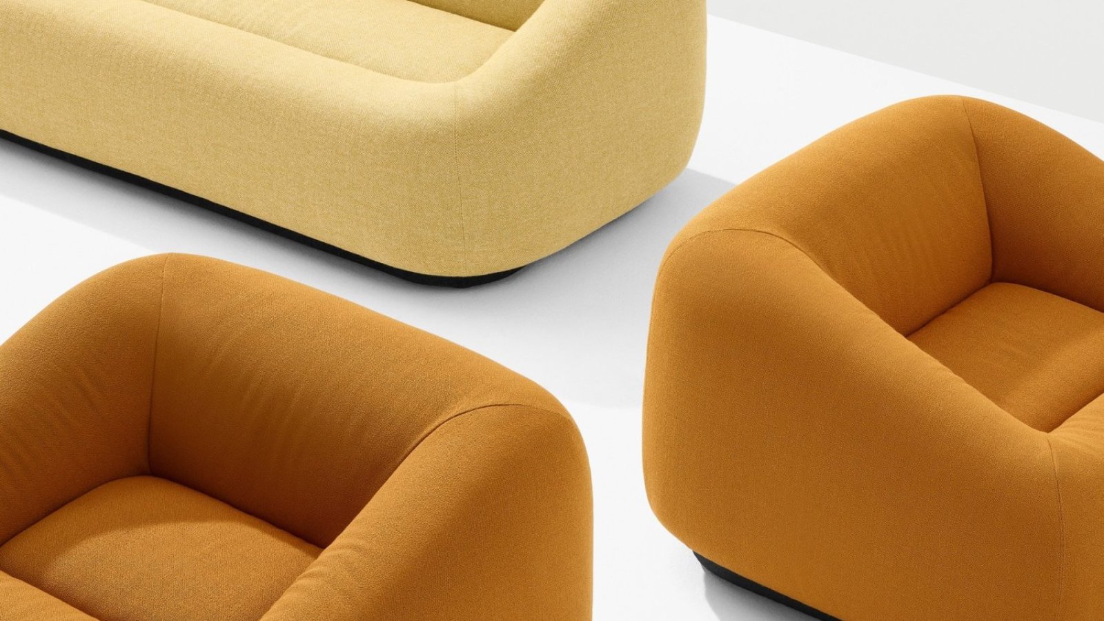 Aom sofa by Arper in a campus student lounge
