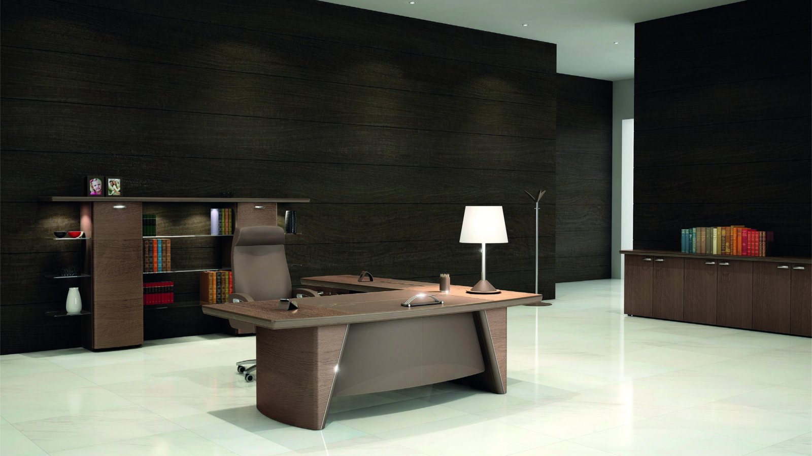24-carat gold-plated band on an iSixty Luxury desk side