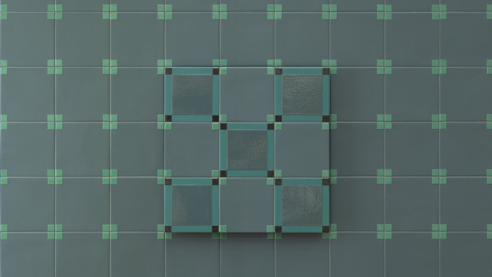 Homage to the Square porcelain surface by Mutina