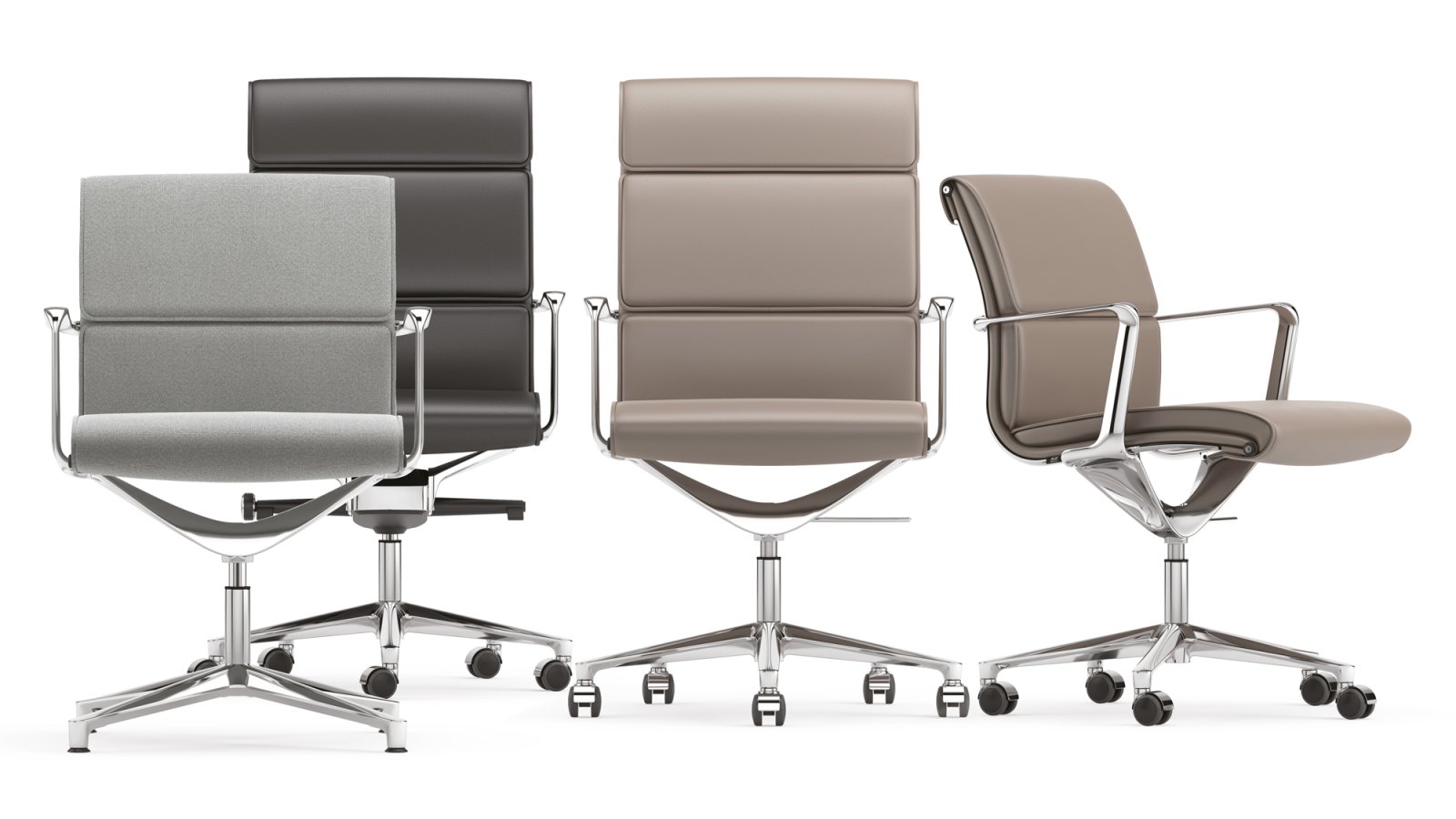 Una Chair boss chairs by ICF around a boardroom table