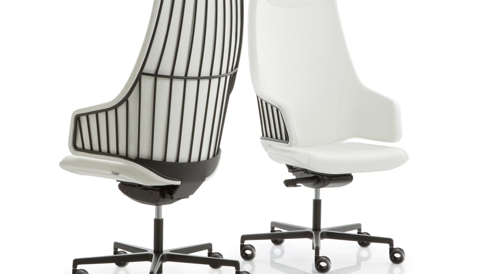 Boss chair Italia by Luxy with high backrest