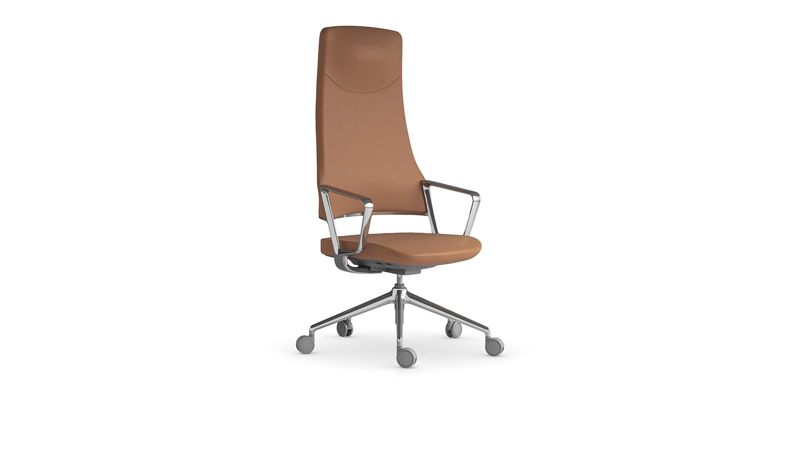 Aventador executive chair by Quinti with high back