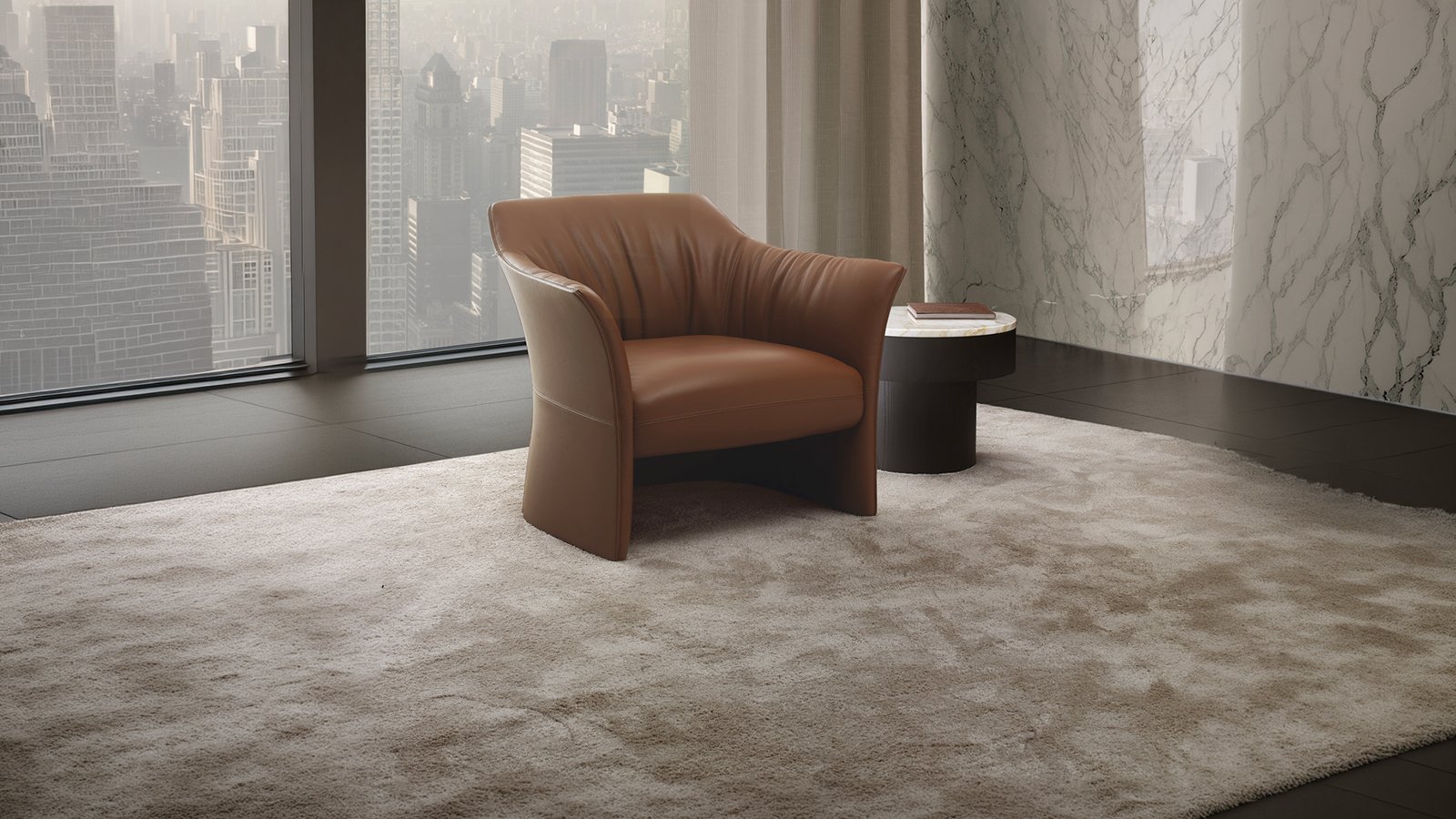 Visitor chairs Sella by i4Mariani in an Indian office reception