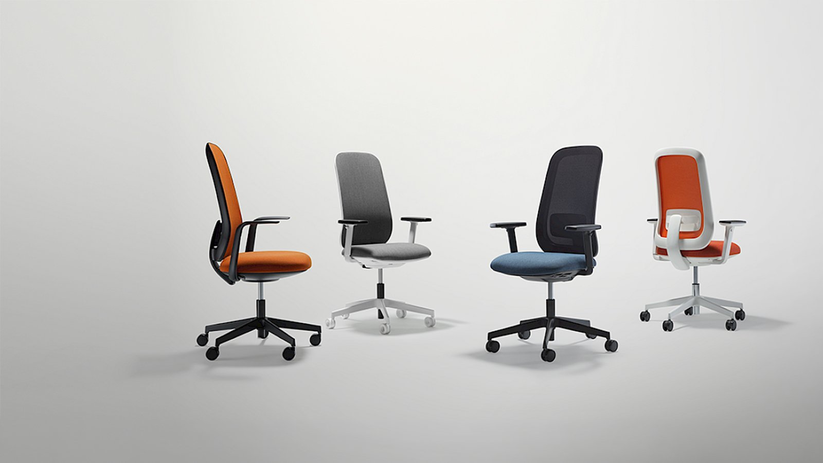 Skate by Sitland ergonomic office chair at a desk in a home study
