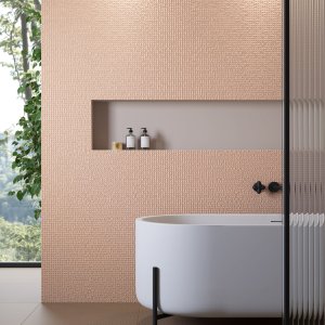 Phenomenon porcelain tesserae pressed one by one