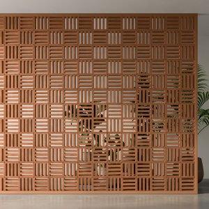 Tally Wide terracotta brick module