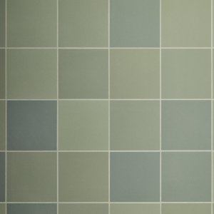 Mews 11x11 square tiles in Chalk with fine two millimetre joints