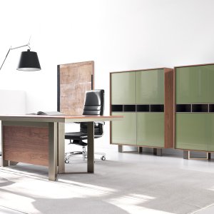 Lloyd finish palette with walnut eucalyptus FENIX colours and gloss lacquers
