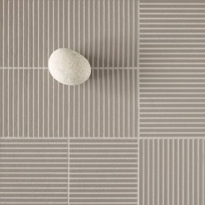 Covered terrace paved with Fringe