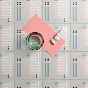 Futura T Rose and Half Rose in a residential bathroom