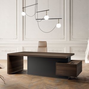 Magnum boardroom table by Bold58 with monolithic bases