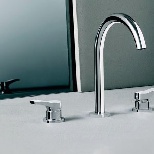 Slim FIT hand shower of the AL/23 series with flexible hose