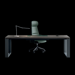 Wide Arche pedestal with bar handles