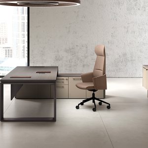 Arche meeting table family by Bralco from round to boardroom size