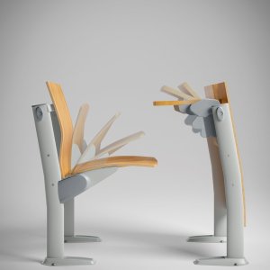 Omnia Evolution university classroom furniture by Ares Line