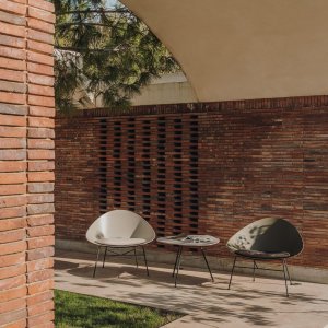 Chairs lined up in a waiting area