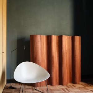 Seat cushion on the shell