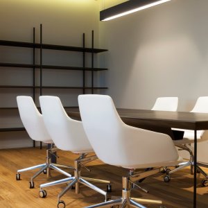Aston low back armchair for visitors