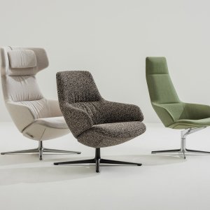 Aston executive armchair by Arper in an Indian office