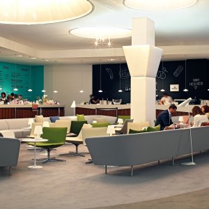 Short Loop cluster in a small waiting room