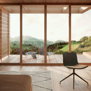Catifa Carta on castors in an open-plan office