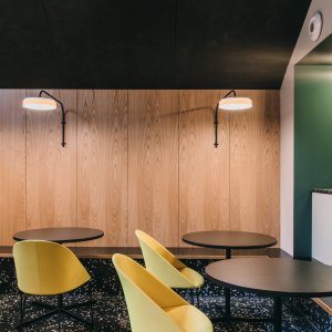 Cila chairs in the corporate boardroom