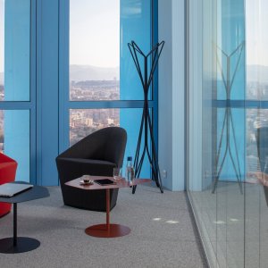 Leather Colina in the executive lobby