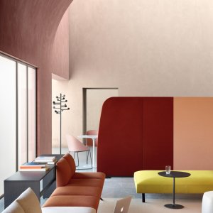 Luxury reception seating by Arper: the Kiik collection