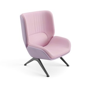 Lepal in single-material upholstery