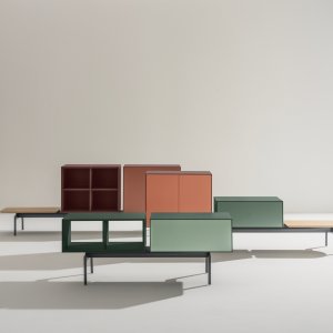 Semiton storage module 60 cm high with hinged doors