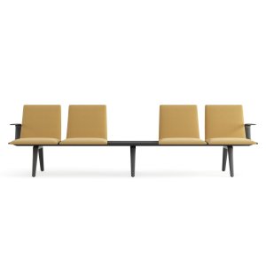 Pausit Lounge with two chaise longue modules and intermediate table