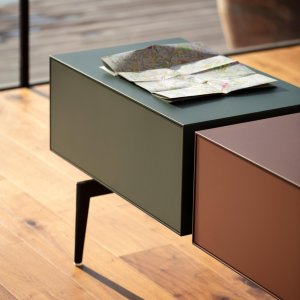 Semiton in textured lacquered MDF colour combination