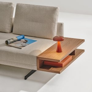 Laptop cushion with plywood tablet on Steeve Lou