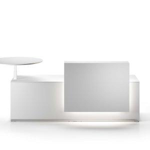 Shelf elements of 80 120 and 160 cm on the Lux counter