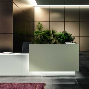 Operator side of the Lux counter with filing drawer