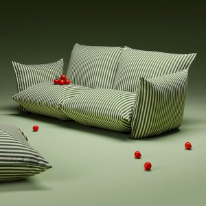 Sunbrella covering option on the Brezza collection by S•CAB