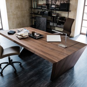Nasdaq designer office table in an MD cabin