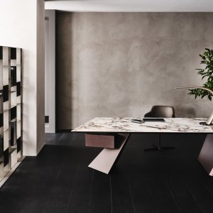 Nasdaq Keramik with ceramic top by Cattelan Italia