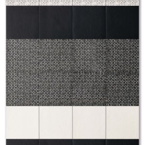 Matching Chymia skirting by Mutina