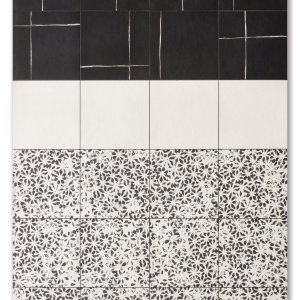 Terrace paved in Chymia porcelain