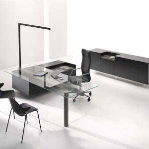 HPL modesty panel of the Cloud desk by Codutti