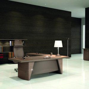 24-carat gold-plated band on an iSixty Luxury desk side