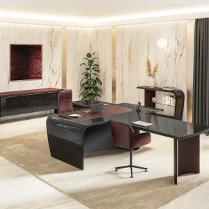 Wooden lateral extension of the Mithos desk