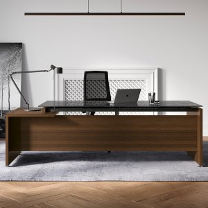 GO STEEL desk on 120×40 mm tubular metal supports