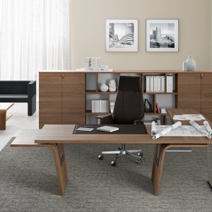 Dark oak finish